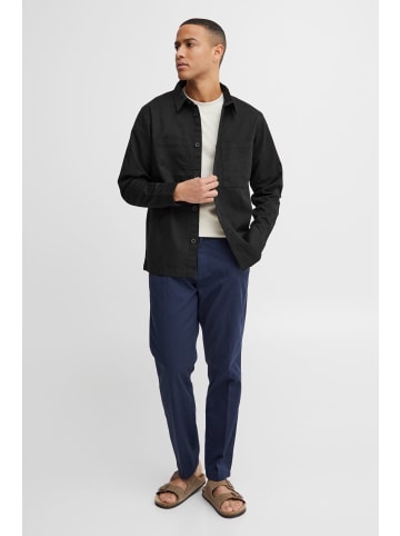 11 Project Hemdjacke PRSimon Overshirt - 21301008-ME  Modische Hemdjacke mit Brusttaschen in Schwarz