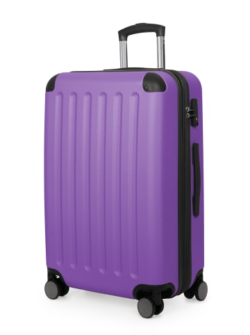 Hauptstadtkoffer Spree - Mittelgroßer Koffer Hartschale Trolley 65 cm, TSA, 74 L in Lila