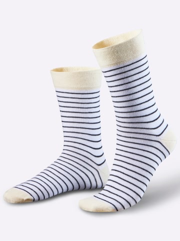 WITT WEIDEN Damen-Socken in schwarz-elfenbein