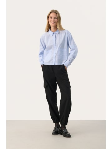 PART TWO Langarm-Hemd CaronnePW in Blue Stripe
