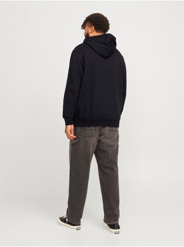 JACK & JONES PLUS Kapuzenpullover in Black