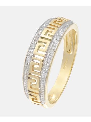 Diamant L'éternel Ring aus 375 Gelbgold mit Diamant