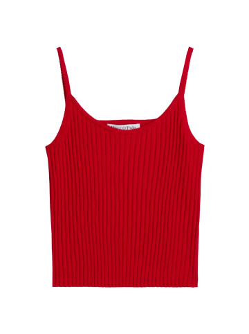 Marc O'Polo DENIM Feinstrick-Top slim in Carmine Red