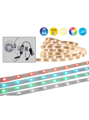 näve LED Stripe "Stripe" in bunt - (L)1000 cm x (B)1.2 cm x (H)0.4 cm - EEK F