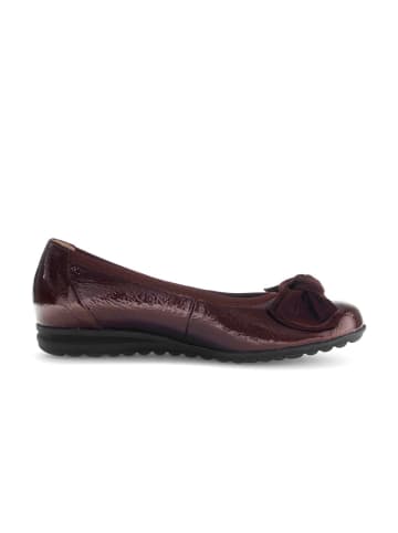 Gabor Comfort Sportliche Ballerinas in rot