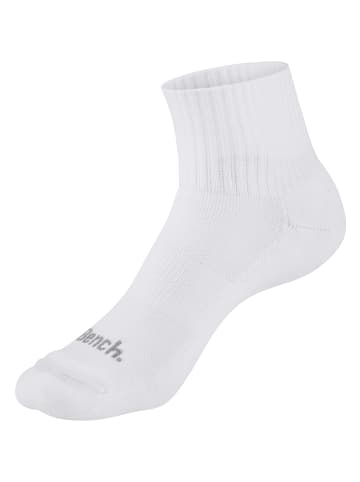 Bench Kurzsocken in 2x weiß, 2x schwarz, 2x grau meliert