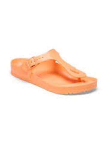 Birkenstock Damen Pantoletten Gizeh EVA Papaya in Gelb