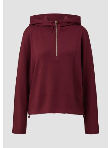 s.Oliver Sweatshirt in 3902_bordeaux