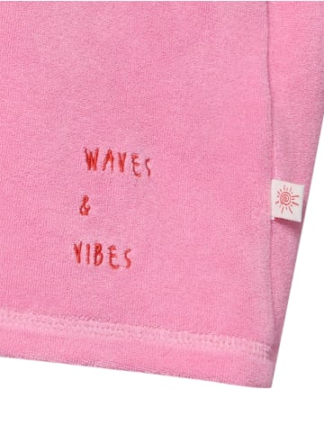 Marie Lund Frottee-Shirt in rosa