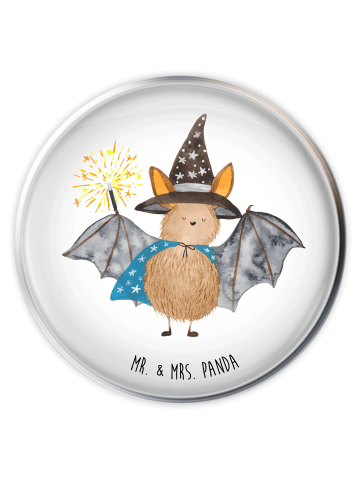 Mr. & Mrs. Panda Stöpsel Fledermaus Zauberer ohne Spruch in Weiß