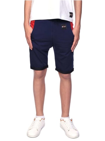 BEZLIT Kurze Hose in Navy-Rot - Navy