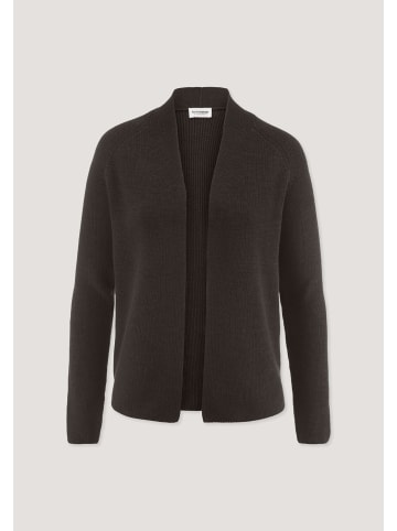 Hessnatur Hessnatur Strick Jacke Regular aus reiner Bio-Baumwolle in kakao braun