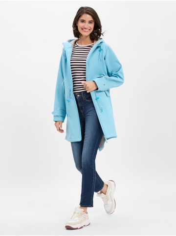 Derbe Jacke Friese Island in hellblau - 0002