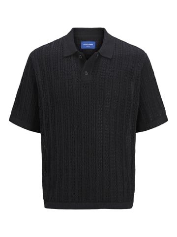 Jack & Jones Gestricktes Polo in Black