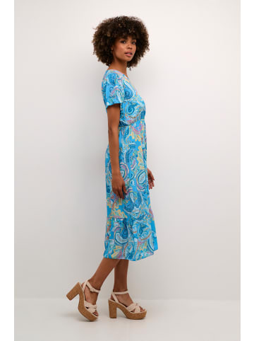 Cream Kleid CRLina Feminine in blue paisley