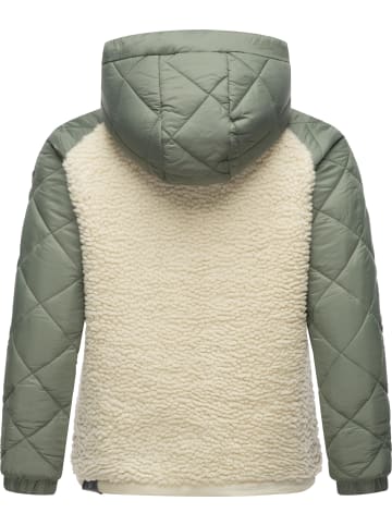 ragwear Outdoorjacke Leeloo in Ecru Blocked