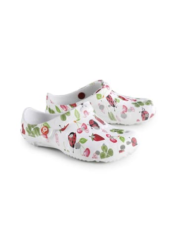 Freizeitschuhe Globule Imprime in weiß/bunt-kombi