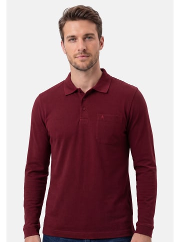 Ragman Poloshirt Basic in Rot