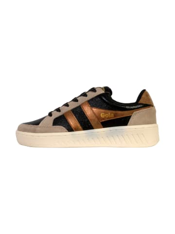Gola SuperSlam Blaze Leder-Sneakers Schwarz