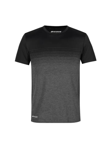 GEYSER T-Shirt striped in Schwarz