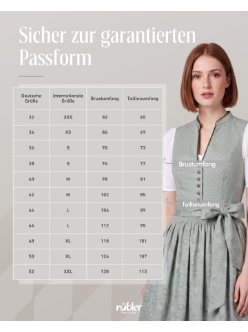 Nübler Midi Dirndl Grace in Salbei