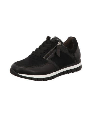 Gabor Comfort Schnürschuh in schwarz