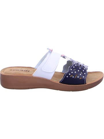 Scandi Pantolette in blau