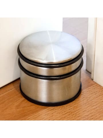 relaxdays 3x Türstopper in Silber