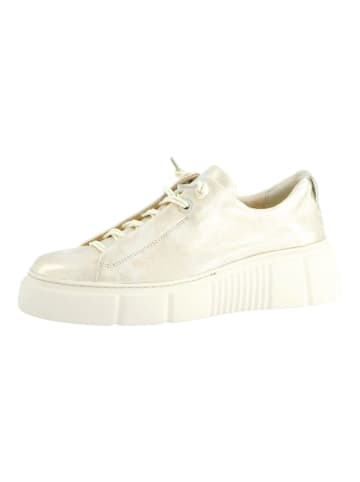 Paul Green Sneaker in Metallic Silver