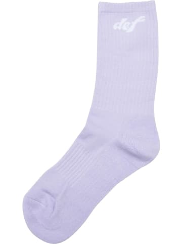 DEF Socke "Pastel Socks" in Lila