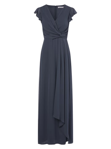 Marie Lund Abendkleid in indigo grau