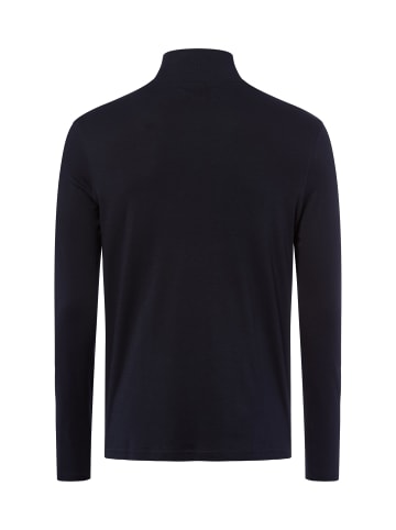 Finshley & Harding Langarmshirt in marine