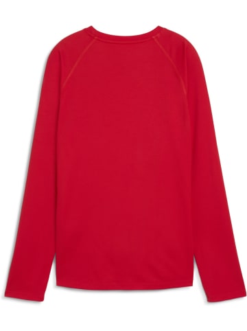 Puma T-Shirt "W CROSS THE LINE Longsleeve 3.0" in Rot
