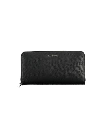 Calvin Klein Schwarze Polyurethan-Geldbörse