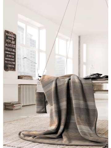 biederlack Cotton Home Wohndecke Lines in beige