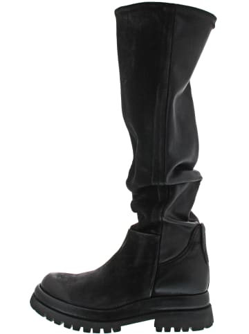 A.S.98 Langschaftstiefel Schwarz