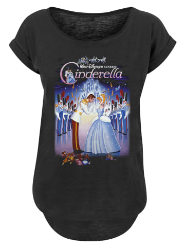 F4NT4STIC T-Shirt Disney Cinderella Aschenputtel Collage Poster in schwarz