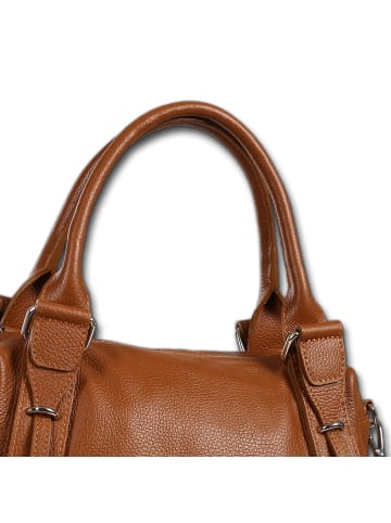 Toscanto Toscanto Umhängetasche Leder braun ca. 35cm