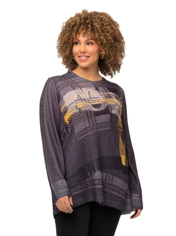 Ulla Popken Pullover in anthrazit melange