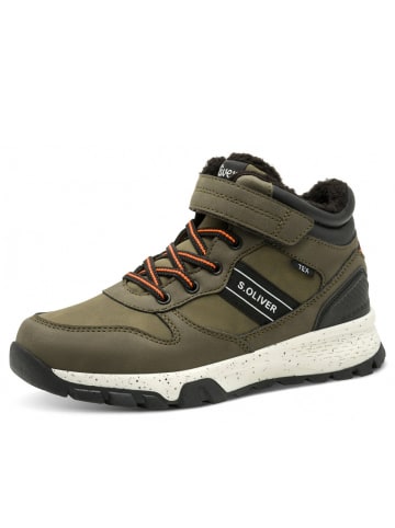 s.Oliver Schnürstiefel S.Oliver in Grün