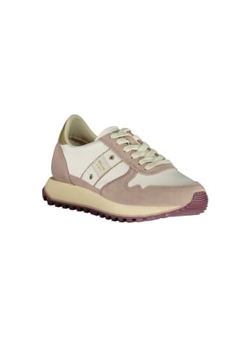 BLAUER USA Weiße Polyester-Sneaker