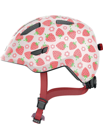 ABUS Kleinkinder- und Kinderhelm Smiley 3.0 LED in rose strawberry