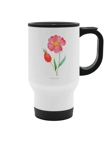 Mr. & Mrs. Panda thermosbecher Blume HageRundunge ohne Spruch in Weiß