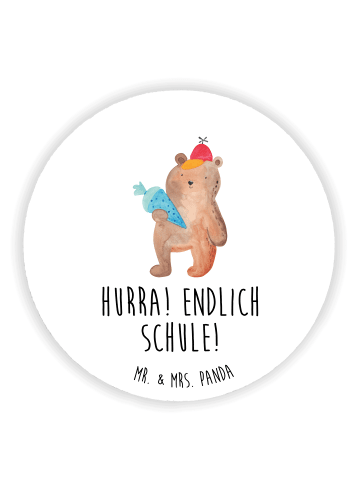Mr. & Mrs. Panda magnet Bär Schultüte mit Spruch in Weiß