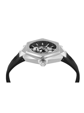 Philipp Plein Analoguhr für Herren in schwarz