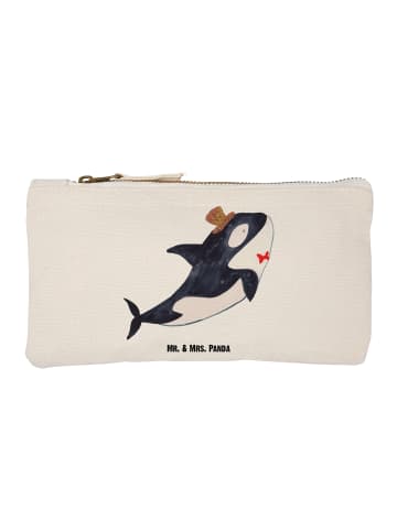Mr. & Mrs. Panda Waschtasche Orca Zylinder ohne Spruch in Weiß