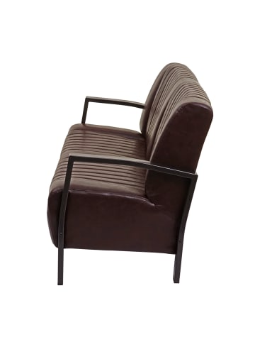 MCW 2er Sofa H10 im Industriedesign, Vintage braun