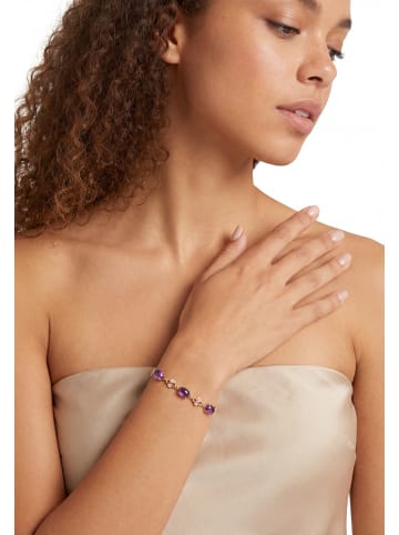 gaya Women Bracelet in Rose Gold Violet