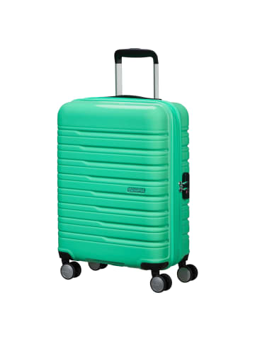 American Tourister Flashline Pop - 4-Rollen Kabinentrolley 55 cm erw. in light green