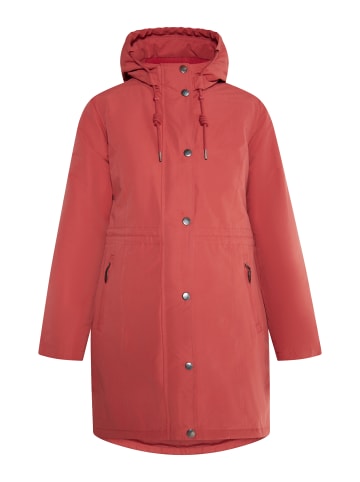 usha BLUE LABEL Wattierter Kurzmantel in Vintage Rot